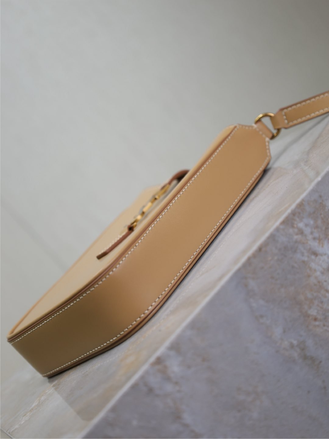 {Style No: LGSR8JT8} LE 5 À 7 PHONE BAG 18 IN CIDER BROWN CALFSKIN - Image 9