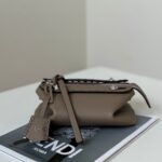 {Style No: VQIODLQ3} BY THE WAY SELLERIA MINI 20 IN MEDIUM BROWN GRAINED CALFSKIN