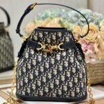 {Style No: B9H2WA79} CEST CD 24CM BLUE OBLIQUE EMBROIDERY